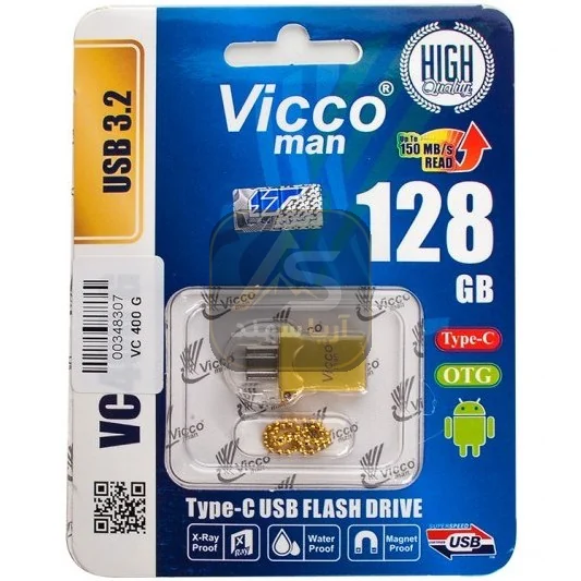 فلش مموری ویکومن VC400 G USB 3 ظرفیت 128 گیگابایت