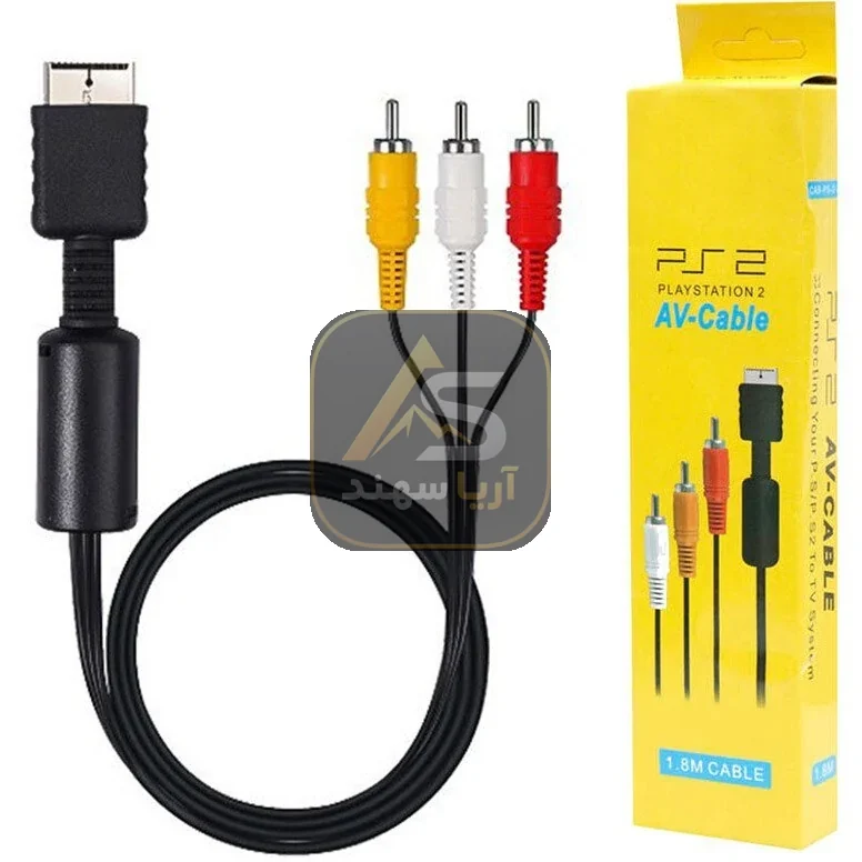 کابل تصویر کامپوننت PS2 To RCA 1.8m - فروشگاه آریا سهند