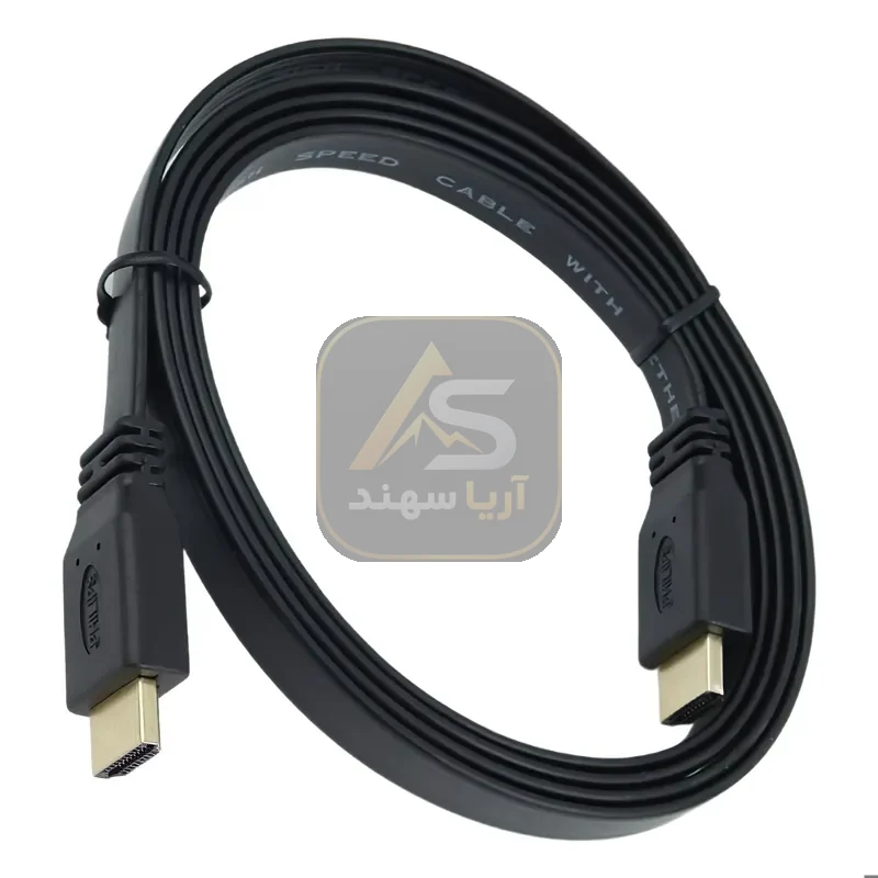 کابل HDMI فیلیپس فَلِت طول 1.5 متر (اورجینال) - فروشگاه آریا سهند
